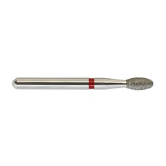 Multi-Use Diamond Burs FG 379/018F Egg Football Burr Fine Grit Red Friction Grip