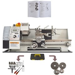 110V WM210V Metric Thread Lathe Precision Metal Brushless Motor Lathe 8″*16″