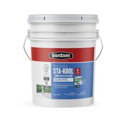 Gardner Sta-Kool 5 Gal Elastomeric White Reflective Roof Coating UV Heat Sealant