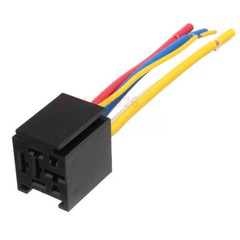 12V 80A 5Pin DC AMP SPDT Car Relays + Socket Car Starter Auto Relay Universal