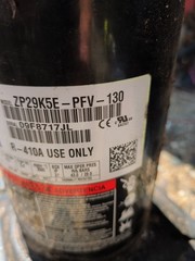 Copeland 2.5 Ton Compressor ZP29K5E-PFV-130 ZP29K5E-PFV-830 ZP29K5-PFV-130 Used