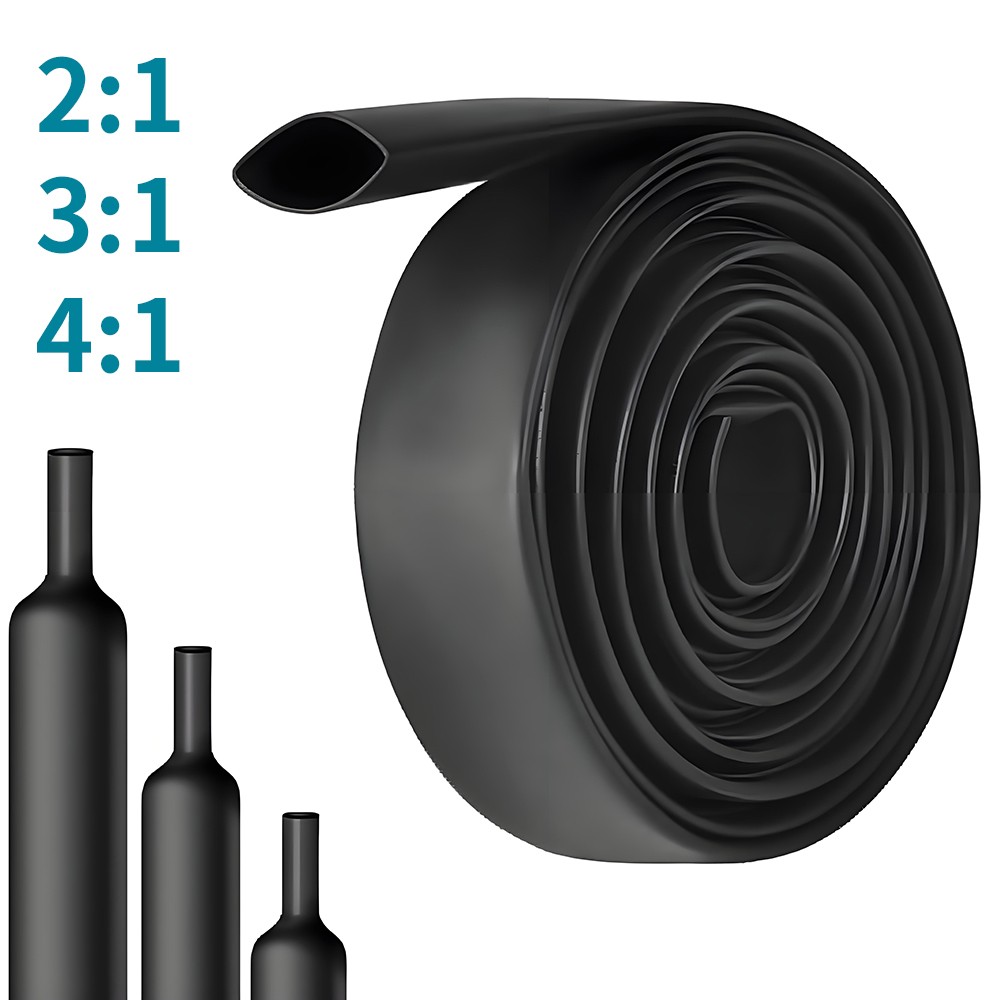 Heat Shrink Tube 2:1 3:1 4:1 Unlined 3:1 Adhesive Glue Lined Heatshrink Sleeve
