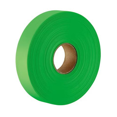1 In. X 600 Ft. Lime Green Flagging Tape