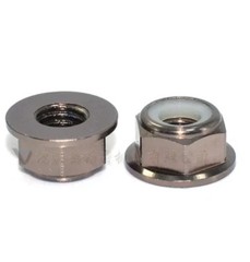 2-10PCS Aluminum Flange Nylon Lock Nuts M2-M8 for RC Model Parts Colorful