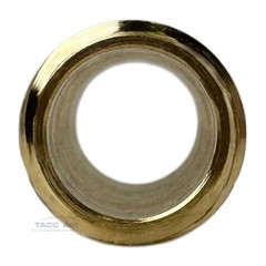 4 Pack Brass Close Pipe Nipple Fitting 1/4″ MNPT x 1/4″ NPT Male Adapter