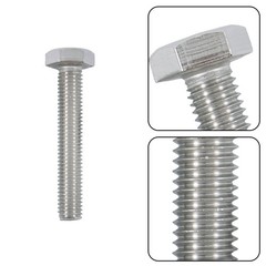176 Pack M6 M8 M10 Bolts And Nuts Assortment Kit Heavy Duty 304 Stainless Steel