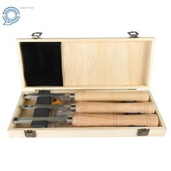3 Piece Set Carbide Woodturning Tool Mini Size Diamond Shape Round & Square Tool