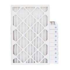 16x25x2 MERV 8 Pleated AC Furnace Air Filters. 10 Pack
