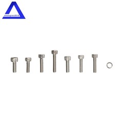 1220PCS M3 M4 M5 M6 Metric Screws Assortment Kit, Hex Socket Head Cap Bolts Nuts