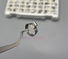 Dental Orthodontic Plain Molar Bands Roth MBT 022 #34-41+ 1st Bands+Buccal Tubes