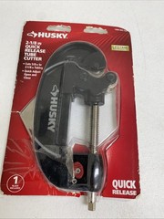 Husky Manual Ratcheting Quick-Release Tube Cutter Black 2-1/8″ 1000 002 732