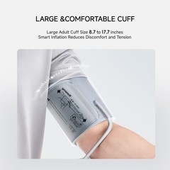 yuwell Blood Pressure Monitor, Large Upper Arm Large, White