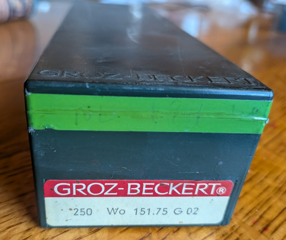 GROZ-BECKERT 250, Wo 151.75, G02, Industrial Sewing Needle – NOS