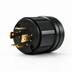 L14-20P Twist Lock Plug for Generator – 20A 125/250V Heavy Duty NEMA Connector