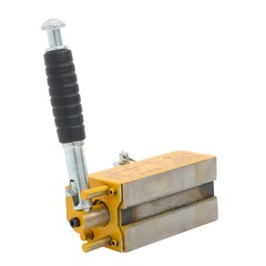 Yellow Magnetic Lifter 200kg/440lbs Metal Lifting Magnet Permanent Lift Magnets