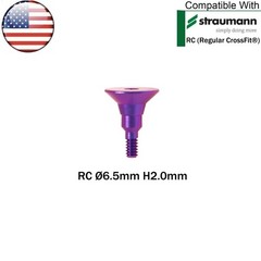US RC Dental Healing Abutment Healing Closure Caps Fit Straumann ITI Bone Level
