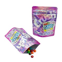 Smell Proof 3.5g Stand Up Mylar Bags Zipper Candy Holographic Foil Bags 100pcs