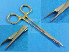 T/C PREMIUM GRADE HEMOSTAT WITH SCISSORS 4.5″ WITH TUNGSTEN CARBIDE INSERTS