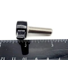 M8 x 25mm Thumb Screw T Bolts Black Clamping Tee Wing Knob Stainless 8mm 10 Pack