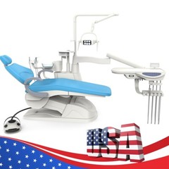 Automatic Dental Chair Unit Computer Controlled DC Motor PU Hard/Delivery Unit