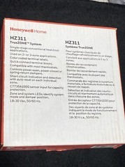 Honeywell Home HZ311 TrueZONE System Control Panel