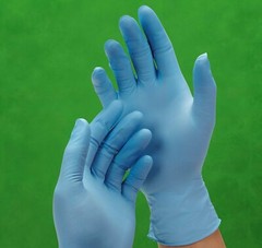 Adenna EPW446 Empower 8 mil Nitrile Powder Free Exam Gloves Blue, Large 100 pcs