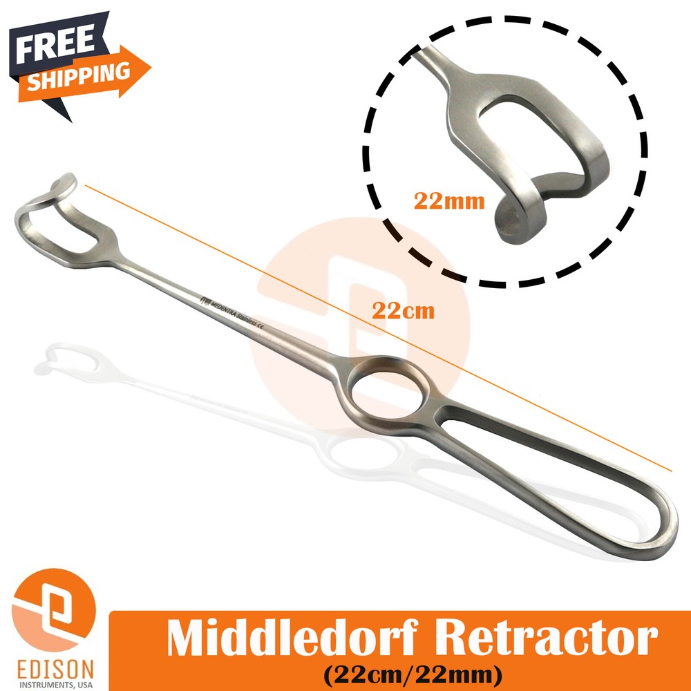 Dental Middledorf Retractor Surgical Mucoperiosteal Flaps Tongue Cheek Retractor