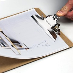 Environmentally Friendly Clipboards, Letter Size, 3-Piece Set with Hanging Hole