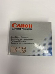 Canon IR-13 Electronic Typewriter Ink Ribbons Lot of 2 New Old Stock