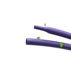 2:1 Heat Shrink Tubing Purple – 1mm 1.5mm 2mm 2.5mm 3mm – 50mm Cable Heat Shrink