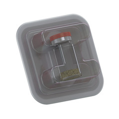 1pcs Dental Fixture Bony Graft Chips Blister In A Glass Vial 1.0cc/2.0cc