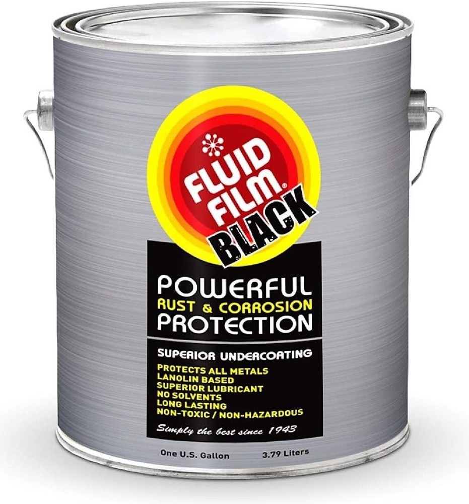 Fluid Film Black 1Gal Corrosion Penetrant Lubricant Anti-Rust