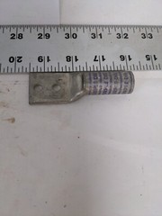 BURNDY PURPLE DIE 15, 2-HOLE LUG, YAZV28-2TC14-FX, LOT OF 42
