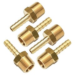 Durable Brass Coupler Hose Adapter -40°F to 160°F Temperature Range Brand New