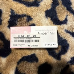 Amber Mill Nano Lithium CAD/CAM Blocks, C14 12x14x18mm, Shade C3, 5/Bo2