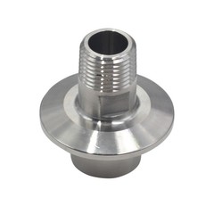 HFS(R) 1.5″TC-1/2″ NPT female x 1/2″ NPT male Tri-Clamp to 2-Side Pipe Adapter