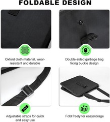 Foldable Waterproof Oxford Cloth Trash Can, Leak-Proof Large Cap Color: Normal