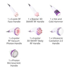 7 in 1 Beauty Machine for Body Massage Facial Skin Lifting Lost Weig 95% fresh