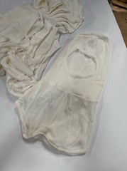 NSA USA Made FR Flame & Heat Resistant Hood Nomex Lenzing Balaclava H31LA White