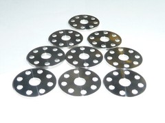Titanium M6 FLAT DRILLED WASHER BIKE KART CAR BOAT WASHERS NO RUST 23 DIAMETER
