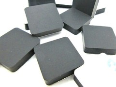 3/4″ Sq X 3/16″ Rubber Feet ATX Tower Desktop Computer Cases Amps 3M Backing