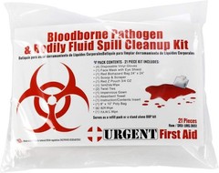 Compact 22-Piece Spill Kit – Ensure Compliance & Safety During Blood Cleanup