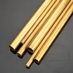 Brass Hollow Tube 0.8mm 0.9mm 1mm 2mm 3mm 4mm 5mm 6mm 7mm-19mm O.D Length 300mm