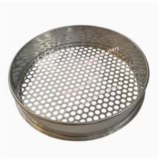 Φ 10cm/15cm/20cm/25cm/30cm 1-50mm Round Hole Mesh Aperture Standard Test Sieve