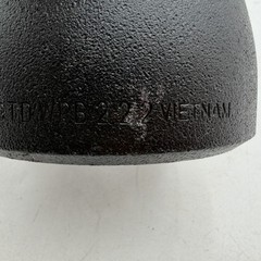 HM 4″ x 3″ Butt Weld Concentric Reducer STD WPB 222 Steel Black