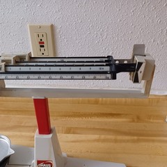 Ohaus Cent-O-Gram Triple Beam Balance Scale 311g with Pan & Weight Set of 3