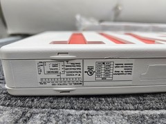 Mircom EL-7007RX-180 Thermo Plastic Exit Sign Backup Red IP Class IP20 180min