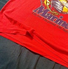 Vintage 1993 Rothco US Marines Eagle Globe and Anchor Single Stitch T-Shirt