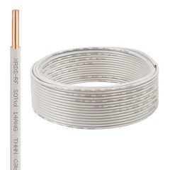 14AWG THHN Wire 50FT Single Copper Conductor PVC Nylon Insulation 600V