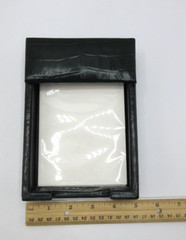 Desk Memo Tray Leather Graphic Image Black